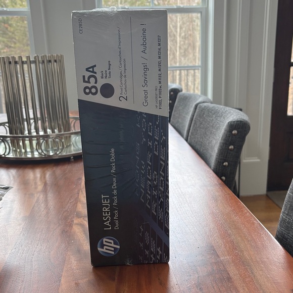 HP LaserJet 85A Dual Pack in Black - pack of 2 still sealed - Picture 2 of 4